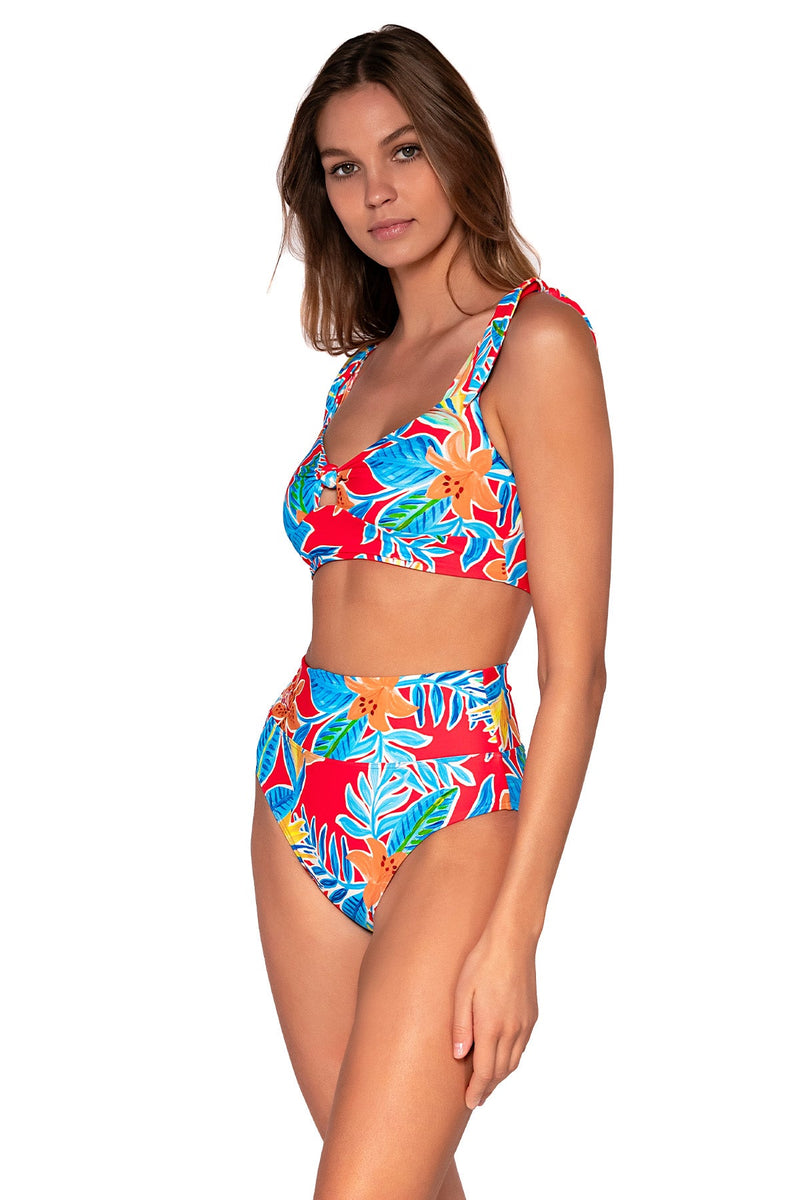 Sunsets Swimwear Sunbloom Hannah High Waist Bottom –