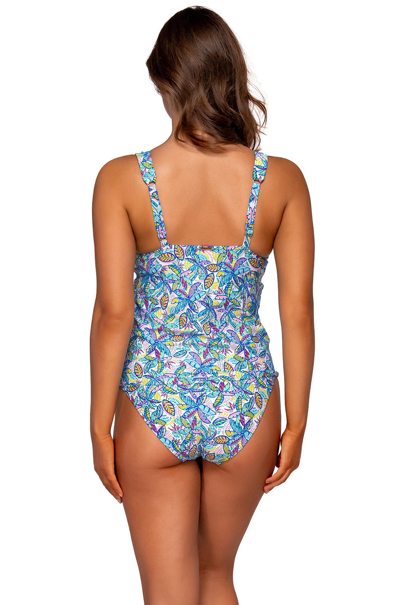 Rainbow Falls Elsie Tankini  Supportive, Relaxed Fit Swim Top
