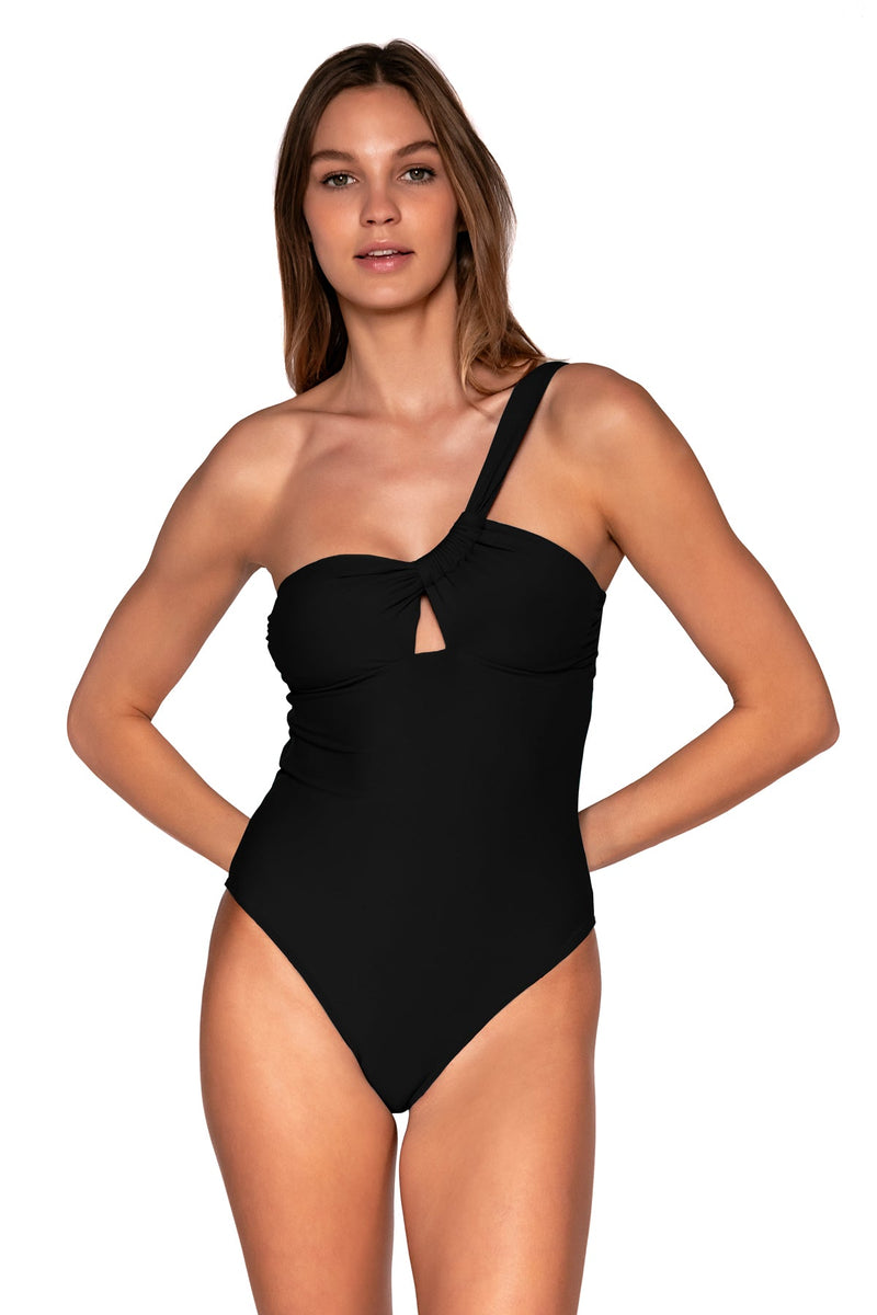 Sunsets Black Ginger One Piece