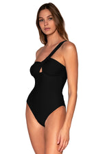 Sunsets Black Ginger One Piece