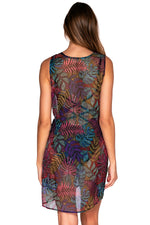 Sunsets Panama Palms Weekend Wrap Dress