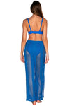 Sunsets Electric Blue Breezy Beach Pant