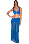 Sunsets Electric Blue Breezy Beach Pant
