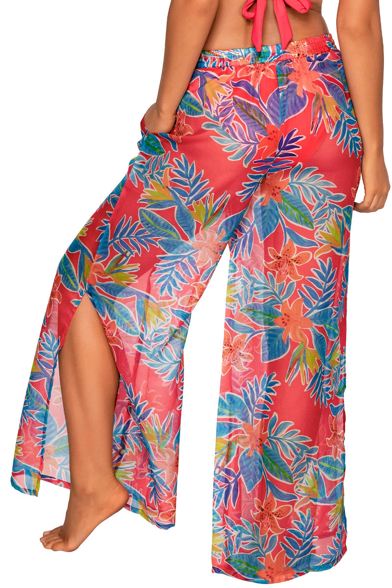 Sunsets Tiger Lily Breezy Beach Pant