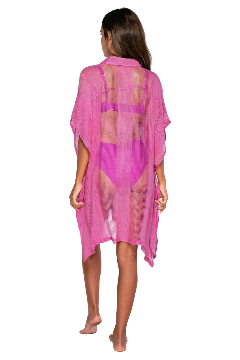 Sunsets Wild Orchid Shore Thing Tunic