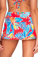 Sunsets Tiger Lily Sporty swim skirt