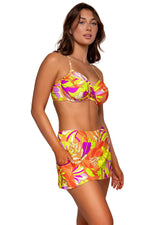 Sunsets Palace Garden Sporty Swim Skirt