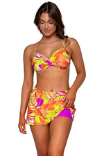Sunsets Palace Garden Sporty Swim Skirt
