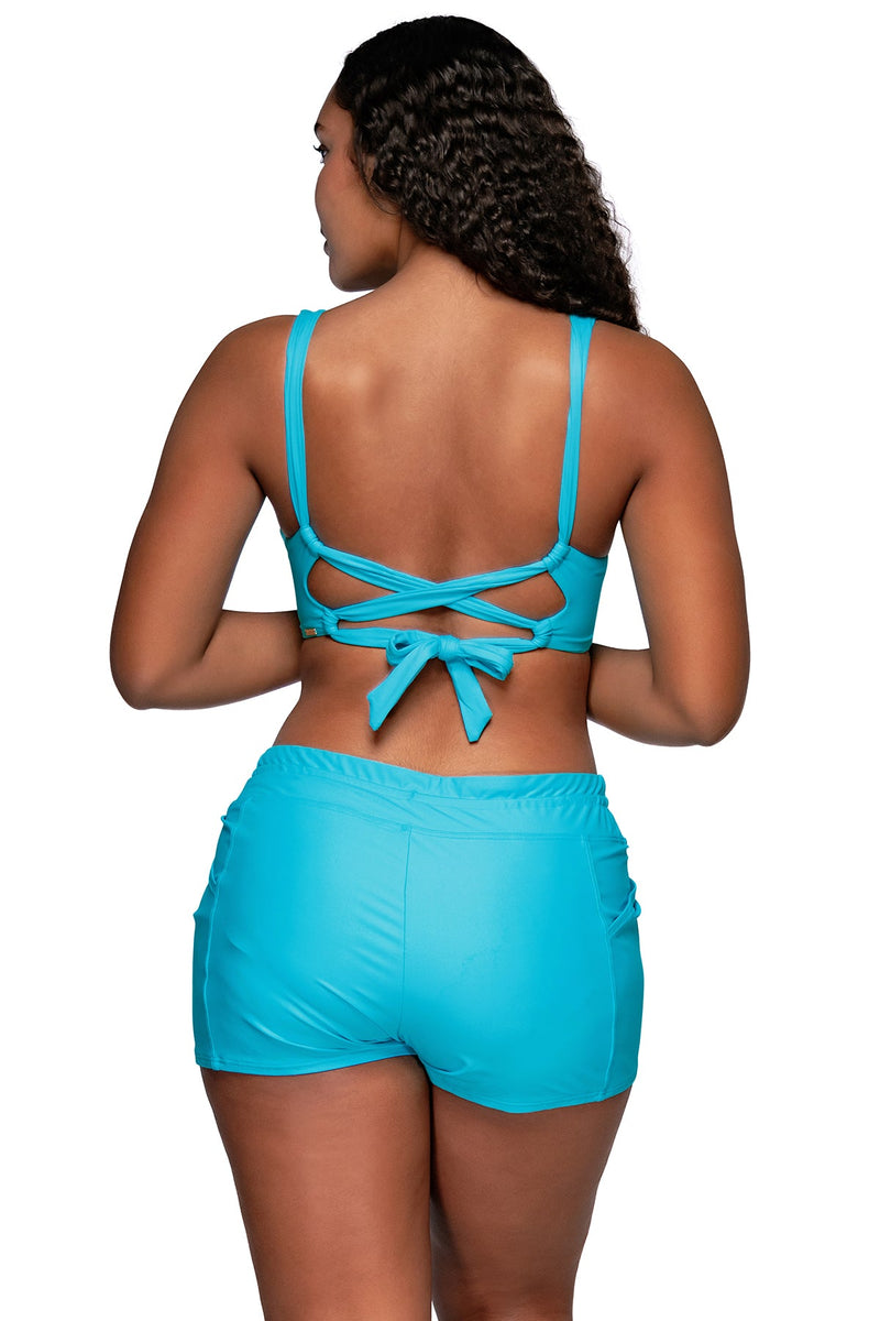 Sunsets Escape Blue Bliss Laguna Swim Short