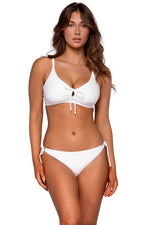 Sunsets White Lily Kauai Keyhole Top