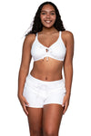 Sunsets White Lily Kauai Keyhole Top