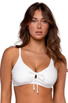 Sunsets White Lily Kauai Keyhole Top