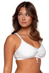 Sunsets White Lily Kauai Keyhole Top