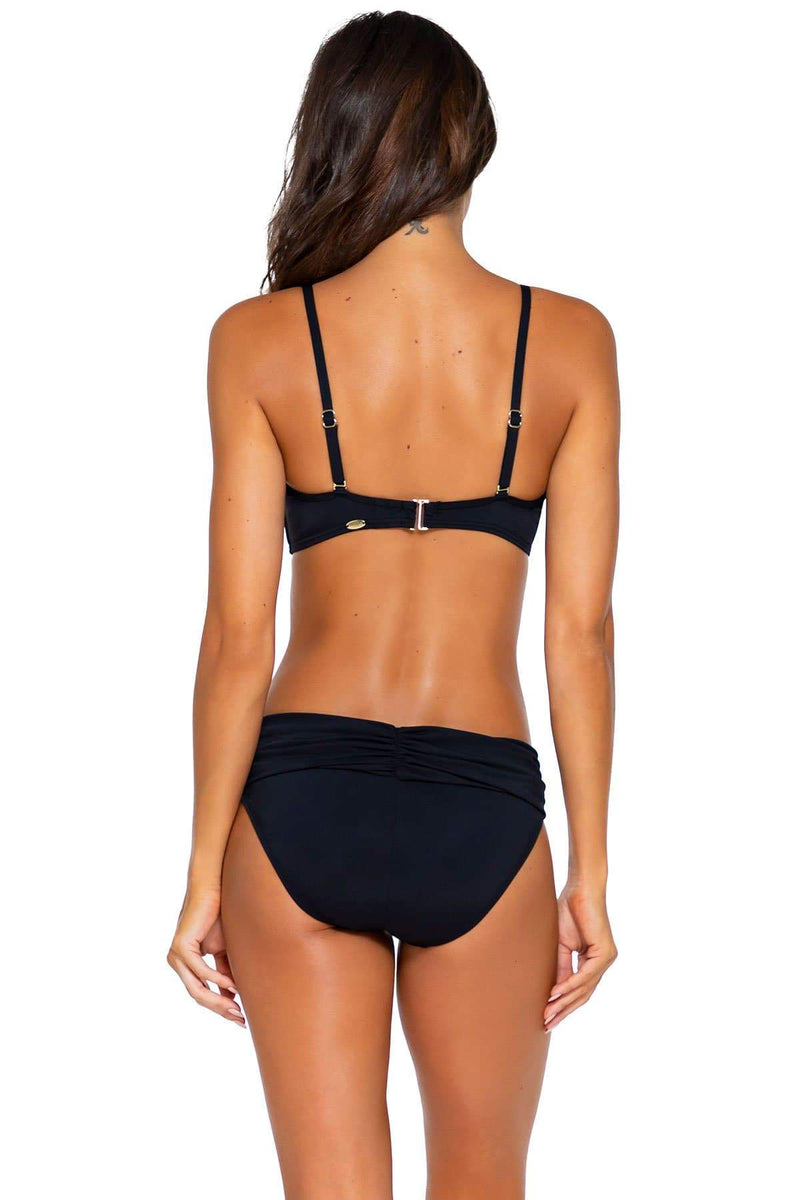 Sunsets Black Iconic Twist Bandeau