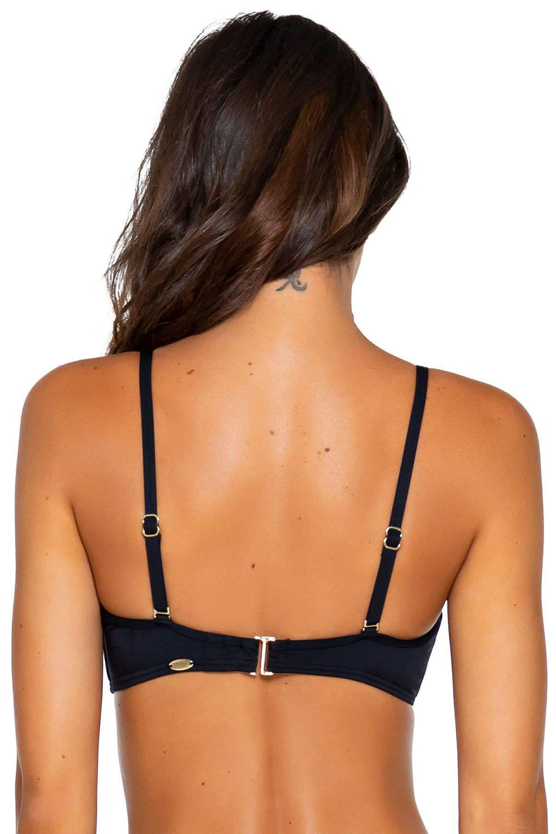 Sunsets Black Iconic Twist Bandeau