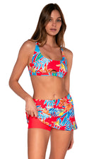 Sunsets Tiger Lily Sporty swim skirt