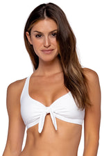 Sunsets White Lily Brandi Bralette