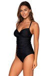 Sunsets Black Serena Tankini