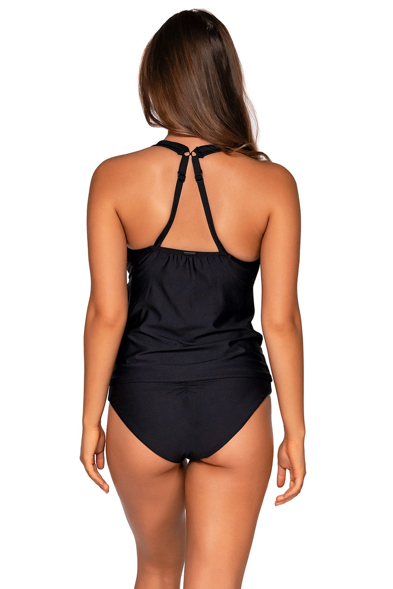 Sunsets Black Elsie Tankini