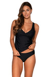 Sunsets Black Elsie Tankini