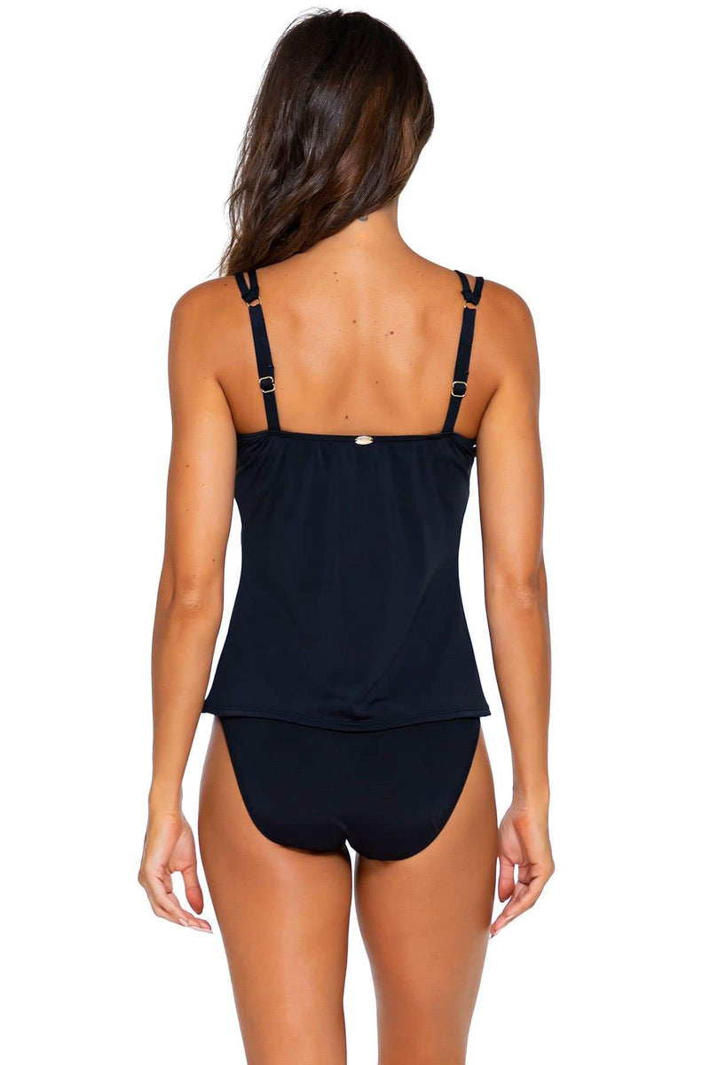 Sunsets Black Taylor Tankini