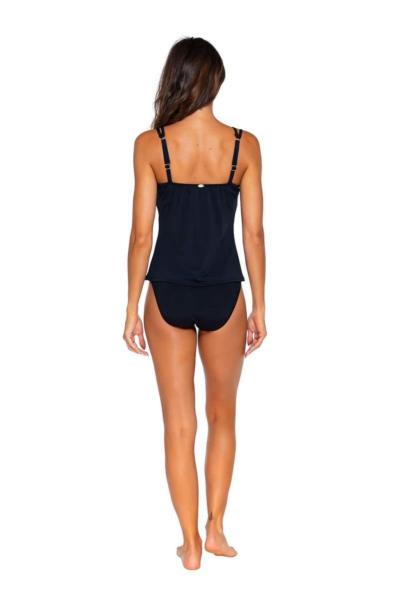 Sunsets Black Taylor Tankini