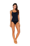 Sunsets Black Taylor Tankini