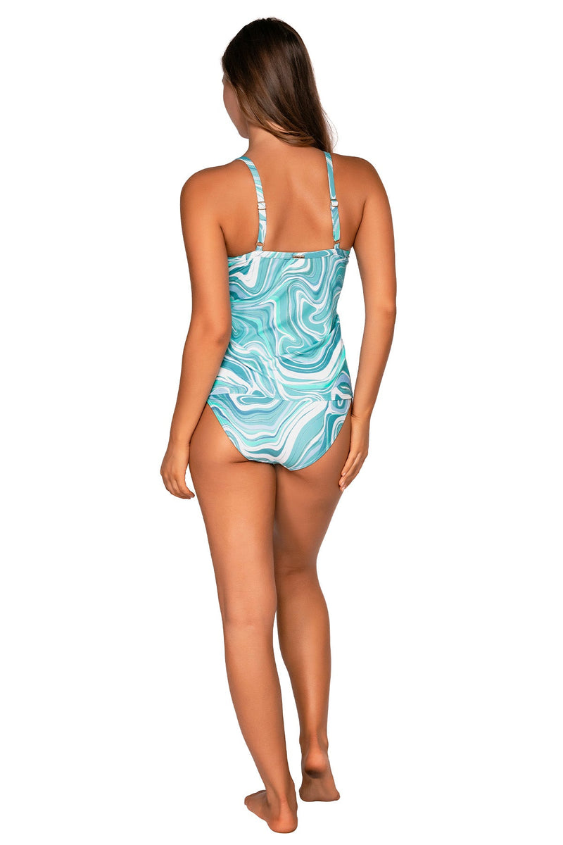 Sunsets Moon Tide Forever Tankini