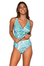 Sunsets Moon Tide Forever Tankini
