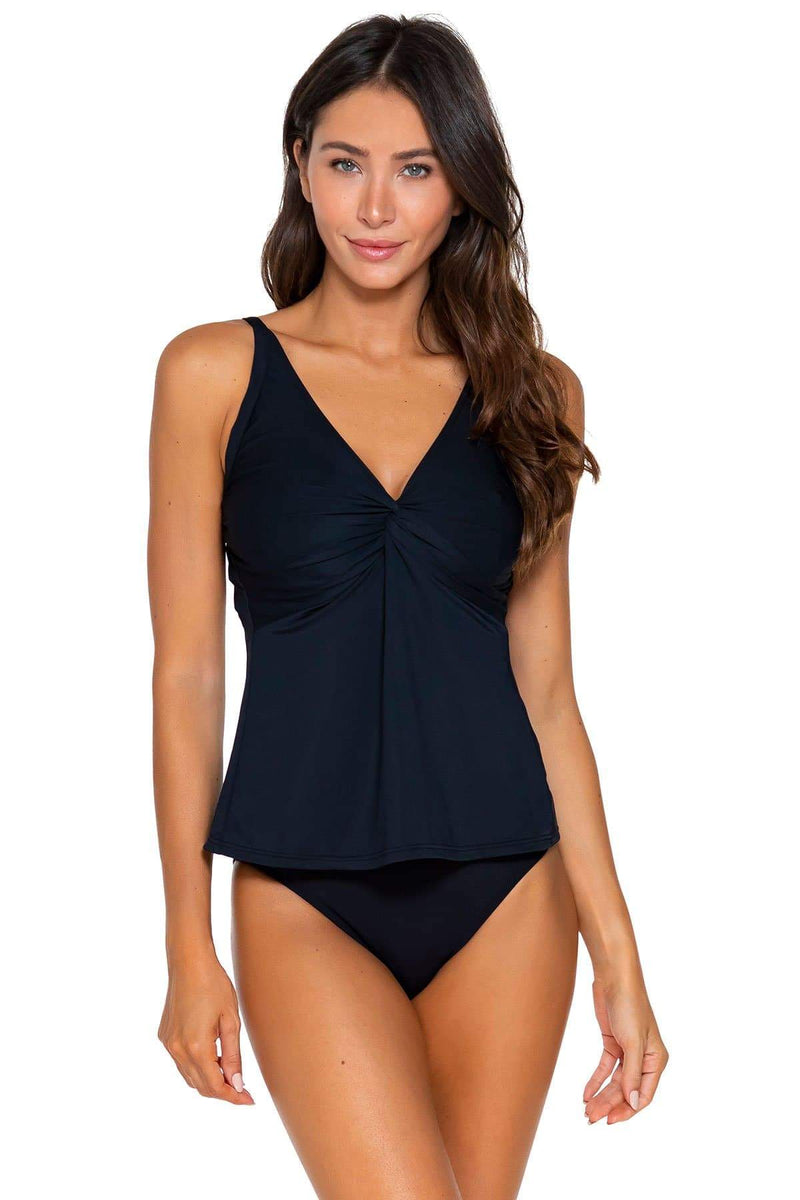 Sunsets Black Forever Tankini