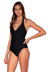 Sunsets Black Heidi Tankini