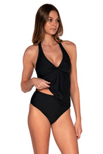 Sunsets Black Heidi Tankini