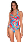 Sunsets Tiger Lily Heidi Tankini