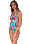 Sunsets Tiger Lily Heidi Tankini