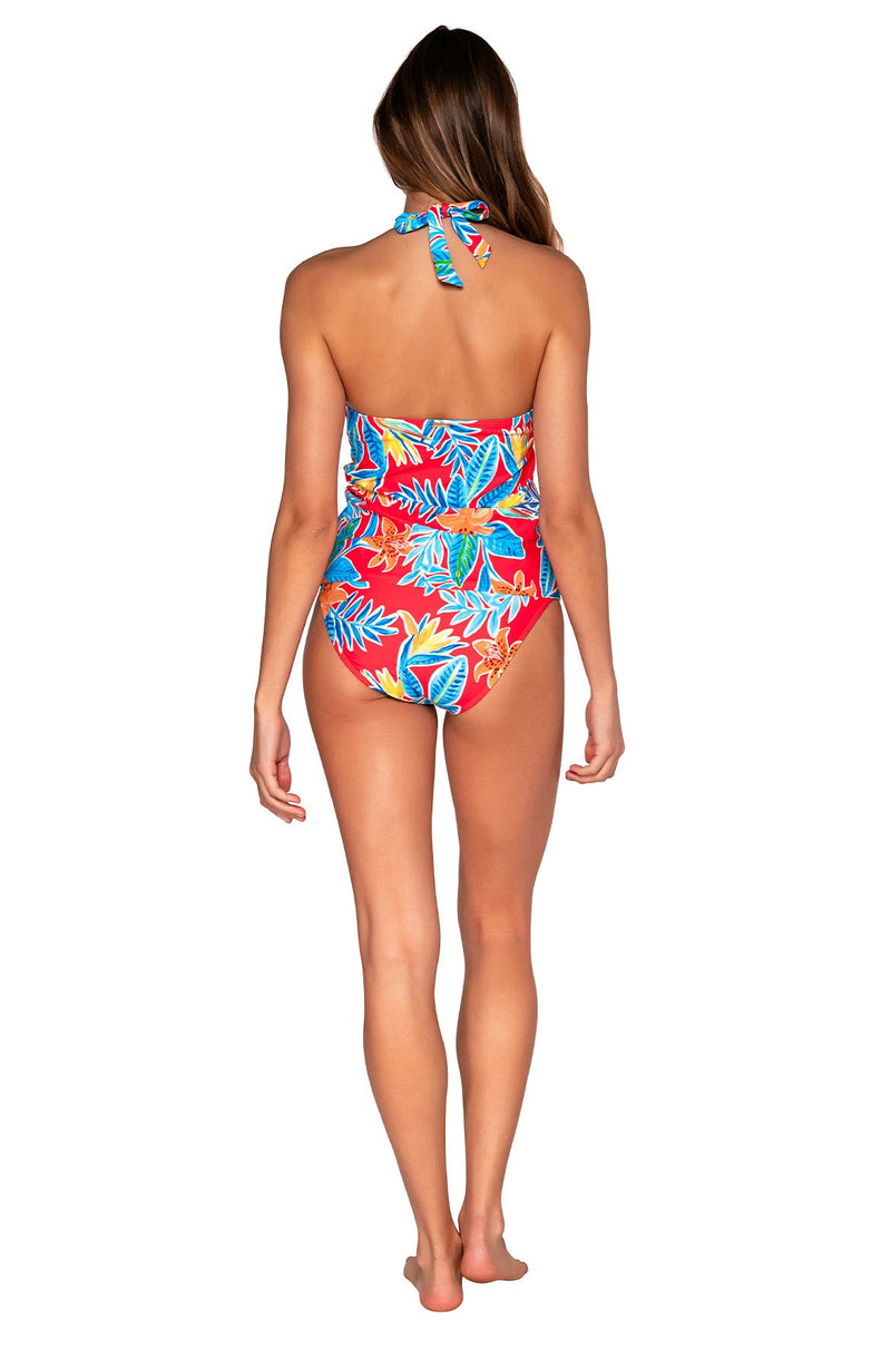 Sunsets Tiger Lily Heidi Tankini