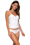 Sunsets White Lily Simone Tankini