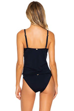 Sunsets Black Simone Tankini