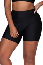 Sunsets Escape Black Bayside Bike Short