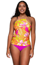 Sunsets Escape Palace Garden Harlow High Neck Tankini