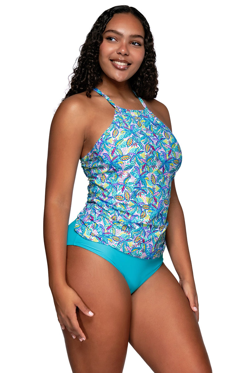 Sunsets Escape Rainbow Falls Harlow High Neck Tankini