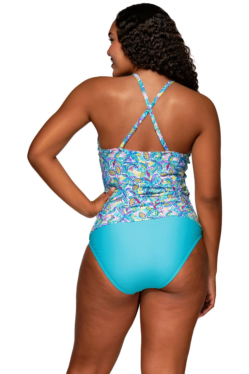 Sunsets Escape Rainbow Falls Harlow High Neck Tankini