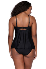 Sunsets Escape Black Tori Tankini