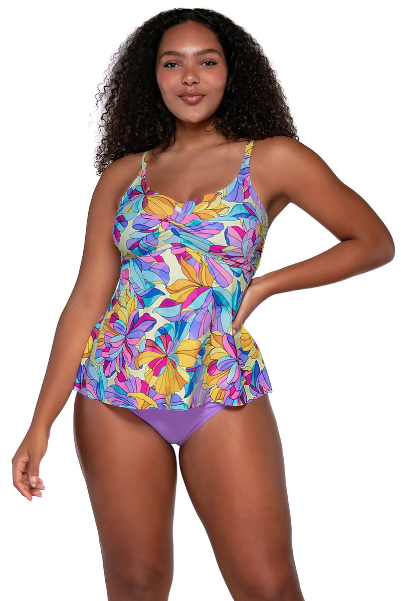 Sunsets Escape Opalescent Tori Tankini
