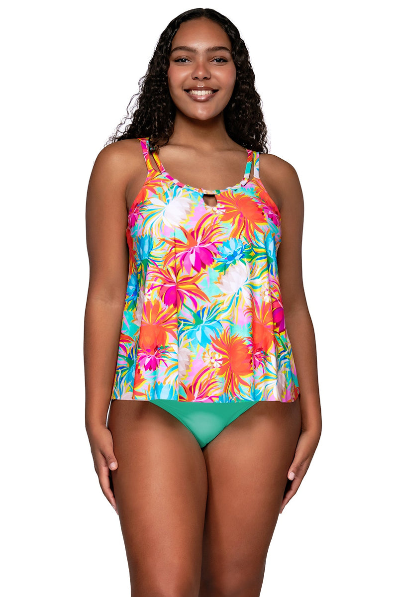 Sunsets Escape Lotus Marin Tankini