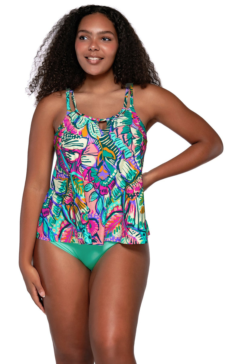 Sunsets Escape Lush Garden Sadie Tankini