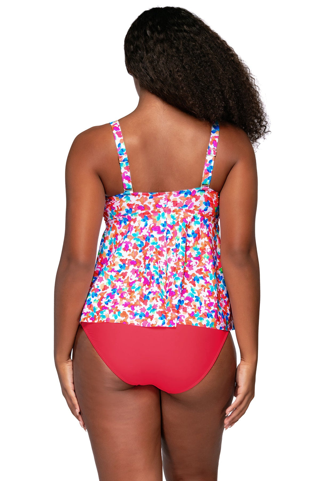 Sunsets Escape Confetti Marin Tankini