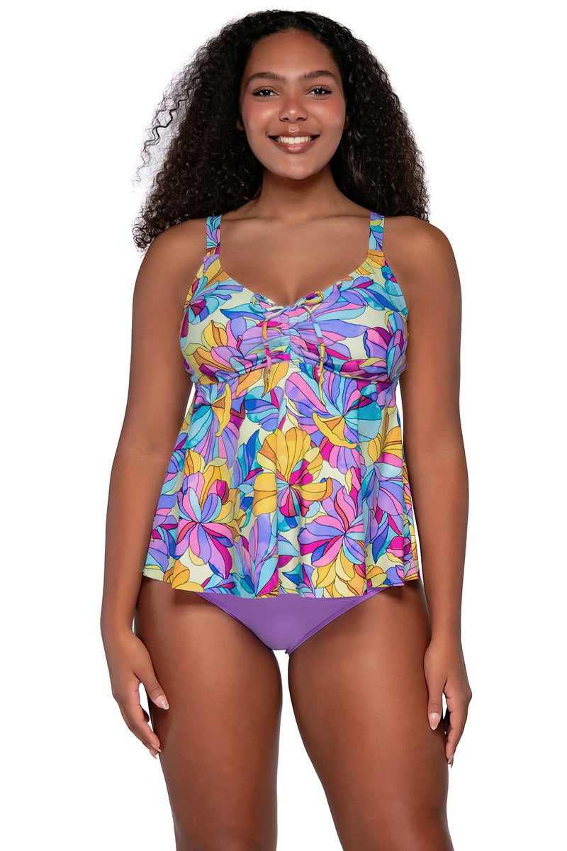 Sunsets Escape Opalescent Marin Tankini