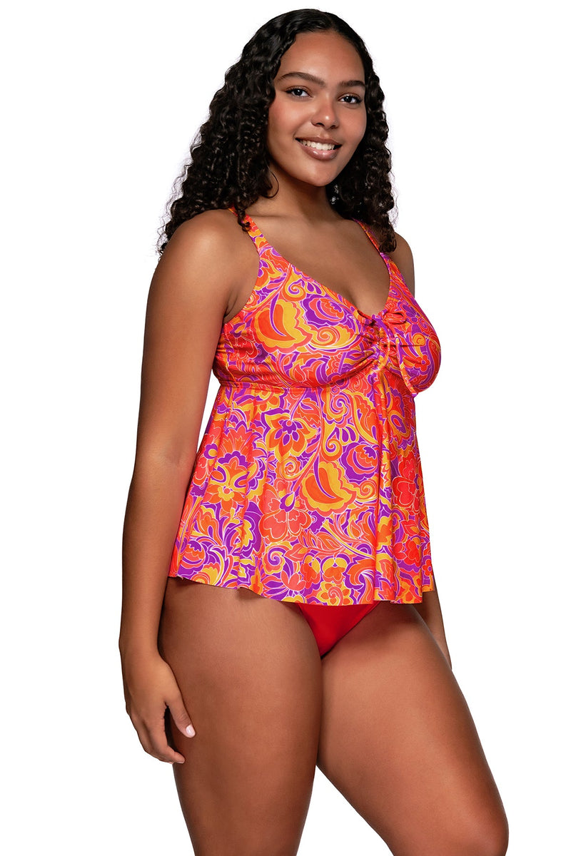 Sunsets Escape Pele Marin Tankini