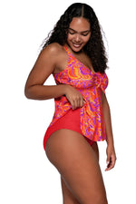 Sunsets Escape Pele Marin Tankini
