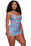 Sunsets Escape Paisley Pop Sienna Swim Dress